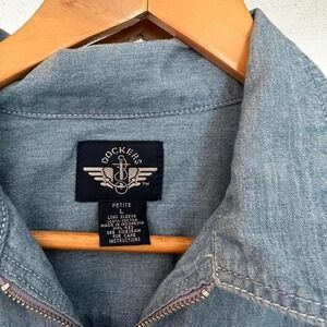 Dockers Denim Zip Up Jacket